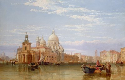 Der Große Kanal, Venedig von George Clarkson Stanfield